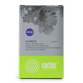 Cactus CS-ERC30 картридж матричный [Epson ERC-30 | C43S015451] черный 
