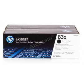 Картридж лазерный HP 83X | CF283XD черный 2 x 2200