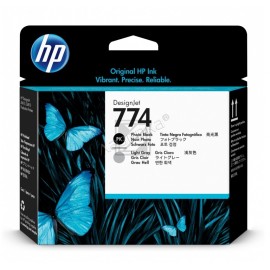 HP 774 | P2W00A печатающая головка [P2W00A] фото-черный + светло-серый 12000 стр (оригинал) 