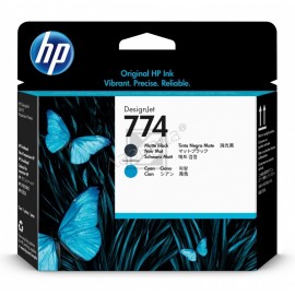 Печатающая головка HP 774 | P2W01A черный + голубой 12000 стр