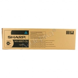 Картридж Sharp MX-60GTCA [MX61GTCA] 24000 стр, голубой