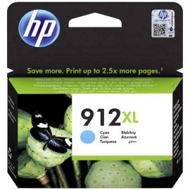 HP 912 XL | 3YL81AE картридж струйный [3YL81AE] голубой 825 стр (оригинал) 