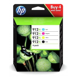 HP 912 XL | 3YP34AE картридж струйный [3YP34AE] цветной + черный 825 стр (оригинал) 