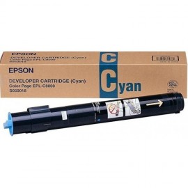 Картридж лазерный Epson EPL-C8000 | S050018 голубой 6000 стр