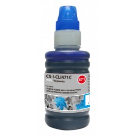 Cactus CS-I-CLI471C чернила [Canon CLI-471C | 0401C001] голубой 100 мл 