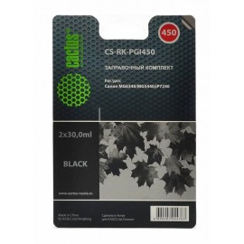 Cactus CS-I-PGI450 чернила [Canon PGI-450BK | 6499B001] черный 100 мл 