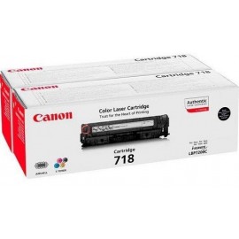 Картридж лазерный Canon 718BK | 2662B005 черный 2 x 3400 стр