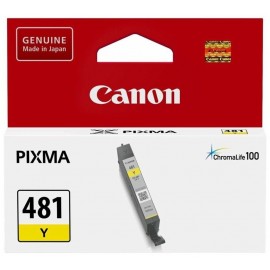 Картридж струйный Canon CLI-481Y | 2100C001 желтый 257 стр