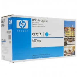 Картридж струйный HP 645A | C9731AC голубой 13000 стр