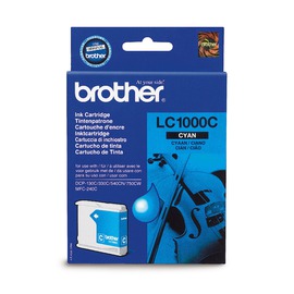 Brother LC-1000C картридж струйный [LC1000C] голубой 500 стр (оригинал) 