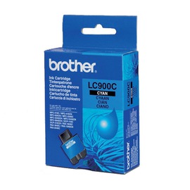 Картридж струйный Brother LC-900C голубой 500 стр