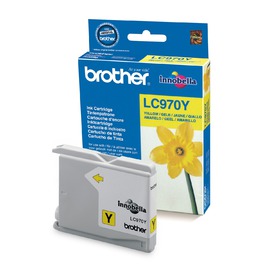 Картридж струйный Brother LC-970Y желтый 300 стр