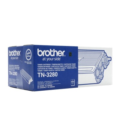 Картридж Brother TN-3280 оригинальный тонер картридж Brother [TN3280] 8000 стр, черный