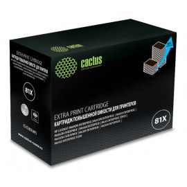 Cactus CS-CF281X-MPS картридж лазерный [HP 81X | CF281X] черный 30000 стр 