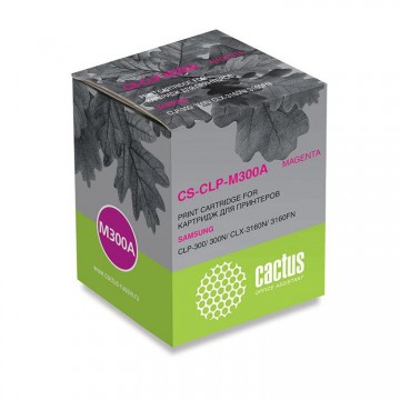 Картридж Cactus CS-CLP-M300A совместимый тонер картридж [Samsung CLP-M300A | ST914A] 1000 стр, пурпурный