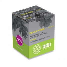 Cactus CS-CLP-Y300A картридж лазерный [Samsung CLP-Y300A | ST945A] желтый 1000 стр 