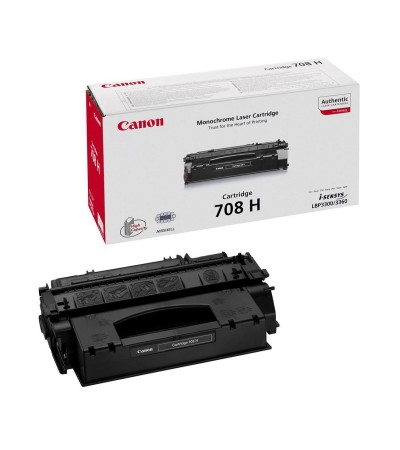 Картридж Canon 708H | 0917B002 оригинальный лазерный картридж Canon [0917B002] 6000 стр, черный