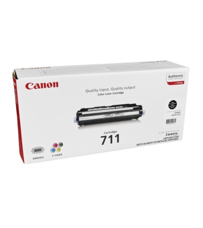 Картридж Canon 711 | 1660B002 оригинальный лазерный картридж Canon [1660B002] 6000 стр, черный