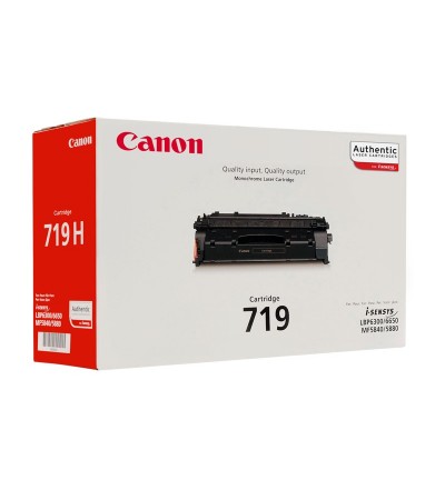 Картридж Canon 719 | 3479B002 оригинальный лазерный картридж Canon [3479B002] 2100 стр, черный