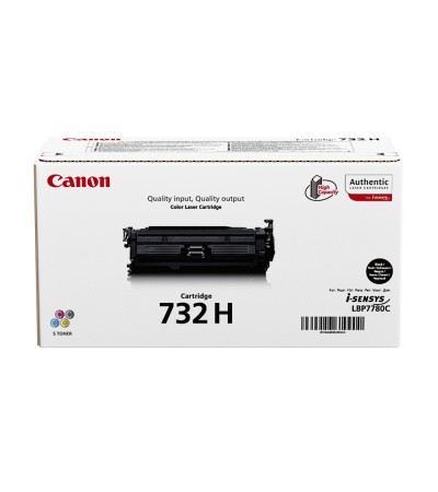 Картридж Canon 732HBK | 6264B002 оригинальный лазерный картридж Canon [6264B002] 12000 стр, черный