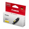 Картридж Canon CLI-451Y | 6526B001 оригинальный струйный картридж Canon [6526B001] 320 стр, желтый
