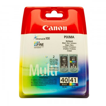 Картридж Canon PG-40 + CL-41 | 0615B043 оригинальный струйный картридж Canon [0615B043] 330 стр , черный + цветной