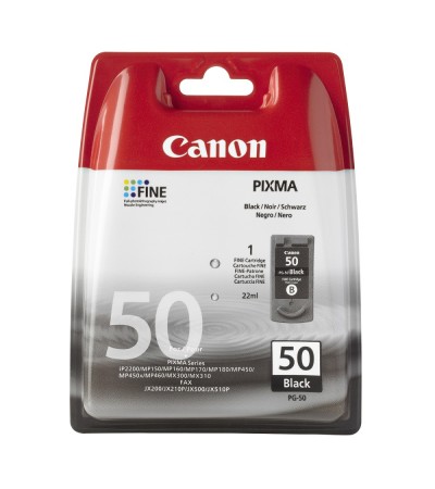 Картридж Canon PG-50 | 0616B001 оригинальный струйный картридж Canon [0616B001] 300 стр, черный