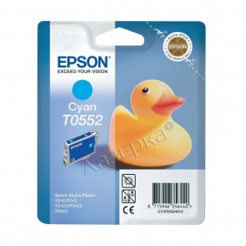 Картридж струйный Epson T0552 | C13T05524010 голубой 290 стр