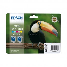 Картридж струйный Epson T009 | C13T00940210 цветной 2 x 330 стр