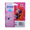 Картридж Epson T0732 | C13T10524A10 оригинальный струйный картридж Epson [C13T10524A10] 250 стр, голубой