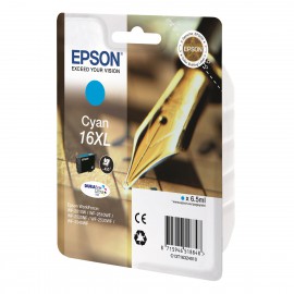 Epson 16XL | C13T16324010 картридж струйный [C13T16324010] голубой 450 стр (оригинал) 