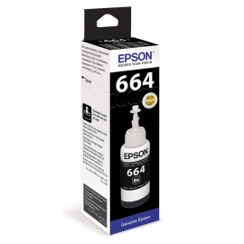 Картридж струйный Epson T6641 | C13T66414A черный 4500 стр