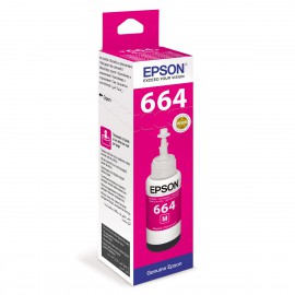 Картридж струйный Epson T6643 | C13T66434A пурпурный 7500 стр