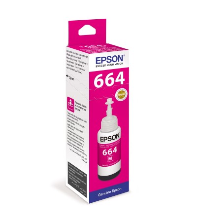 Картридж Epson T6643 | C13T66434A оригинальный струйный картридж Epson [C13T66434A] 7500 стр, пурпурный