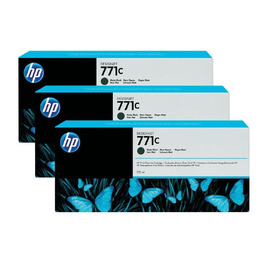 HP 771 | B6Y31A картридж струйный [B6Y31A] черный-матовый 3 x 775 мл (оригинал) 