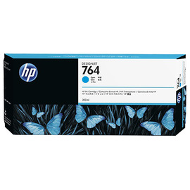 HP 764 | C1Q13A картридж струйный [C1Q13A] голубой 300 мл (оригинал) 