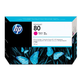 Картридж струйный HP 80 | C4874A пурпурный 175 мл