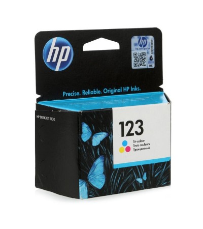 Картридж HP 123 | F6V16AE оригинальный струйный картридж HP [F6V16AE] 100 стр, цветной