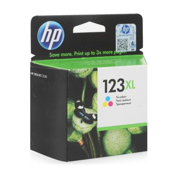 Картридж HP 123 XL | F6V18AE оригинальный струйный картридж HP [F6V18AE] 330 стр, цветной