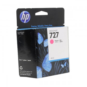 Картридж HP 727 | B3P14A оригинальный струйный картридж HP [B3P14A] 40 мл, пурпурный