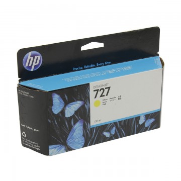 Картридж HP 727 | B3P21A оригинальный струйный картридж HP [B3P21A] 130 мл, желтый