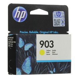 HP 903 | T6L95AE картридж струйный [T6L95AE] желтый 315 стр (оригинал) 