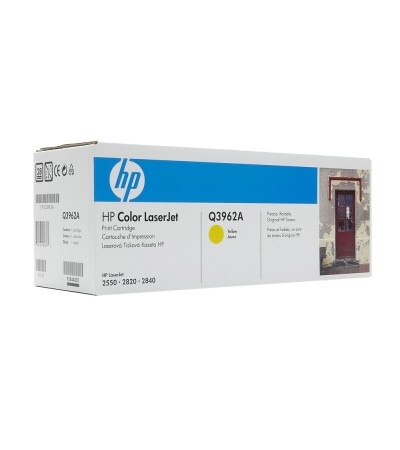 Картридж HP 122A | Q3962A оригинальный лазерный картридж HP [Q3962A] 4000 стр, желтый