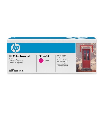 Картридж HP 122A | Q3963A оригинальный лазерный картридж HP [Q3963A] 4000 стр, пурпурный