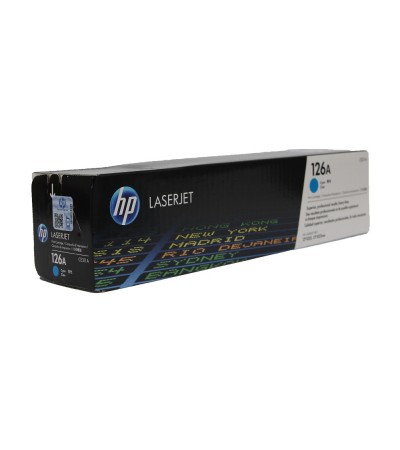 Картридж HP 126A | CE311A оригинальный лазерный картридж HP [CE311A] 1000 стр, голубой