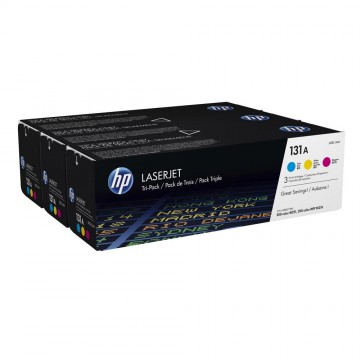 Картридж HP 131A | U0SL1AM оригинальный лазерный картридж HP [U0SL1AM] 3 x 1800 стр, набор цветной
