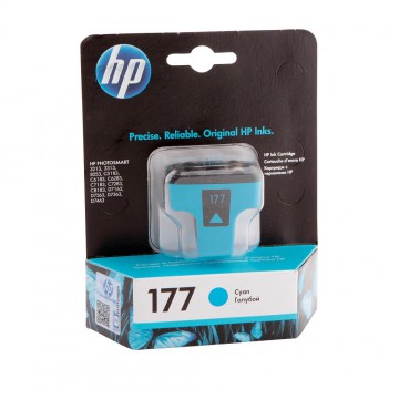 Картридж HP 177 | C8771HE оригинальный струйный картридж HP [C8771HE] 400 стр, голубой