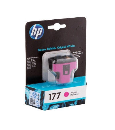 Картридж HP 177 | C8772HE оригинальный струйный картридж HP [C8772HE] 370 стр, пурпурный