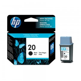 HP 20 | C6614DE картридж струйный [C6614DE] черный 325 стр (оригинал) 