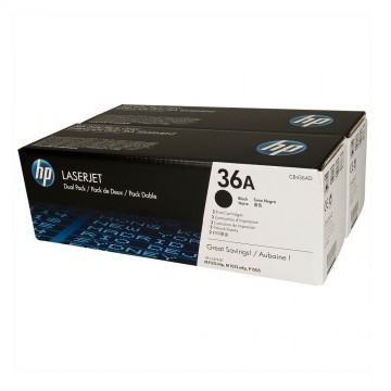 Картридж HP 36A | CB436AF оригинальный лазерный картридж HP [CB436AF] 2 x 2000 стр, черный